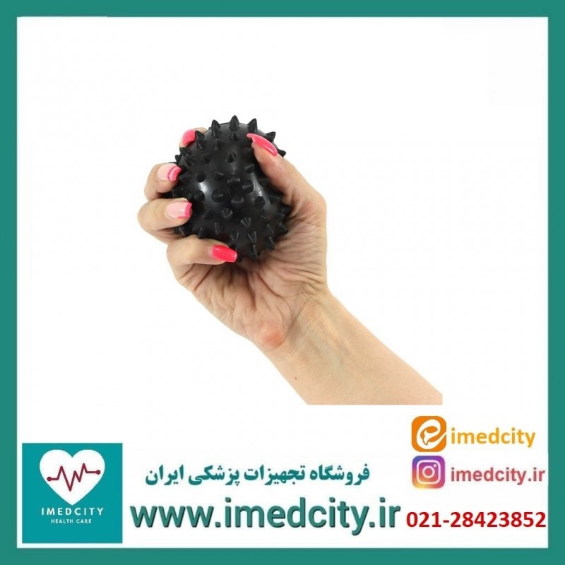توپ فیزیوتراپی دست ماساژوری
