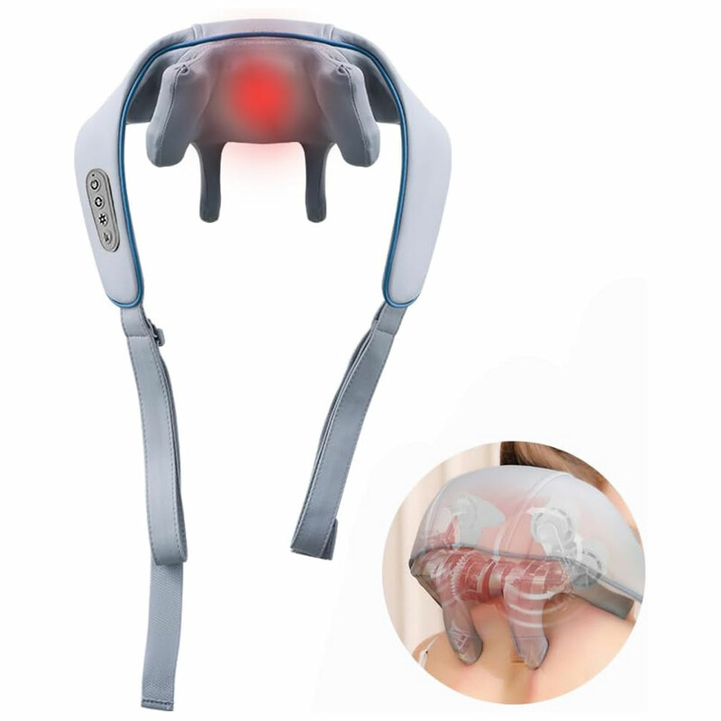 ماساژور حرارتی گردن قابل حمل چندکاره منزلون PC-JJ88
