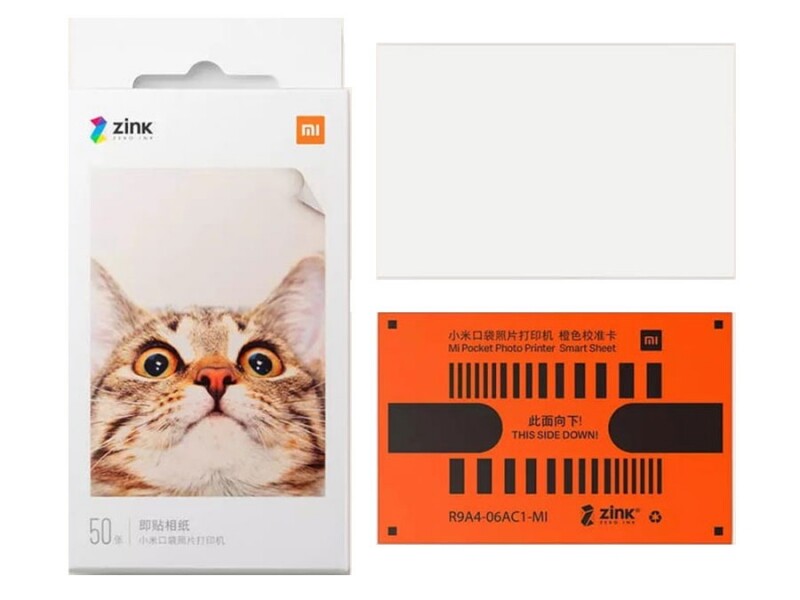 کاغذ مخصوص چاپ عکس شیائومی 20تایی Mi Portable Photo Printer Paper XMZPXZHT03