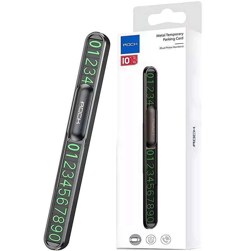 دستگاه اعلام شماره تلفن پارک موقت خودرو راک RAM0011