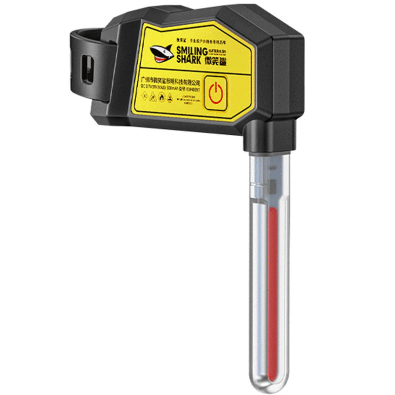 چراغ عقب و چراغ جلوی دوچرخه شارژی اسمایلینگ شارک CW-D397