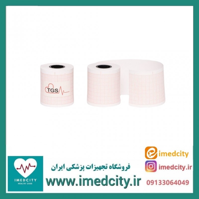 رول نوار قلب ECG عرض 4 سانتی متر
