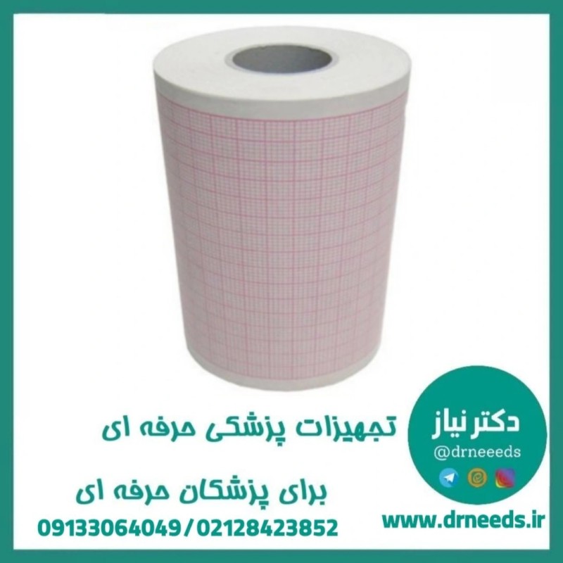 کاغذ الکتروکاردیوگراف رولی TGS فوکودا ۱۴۵