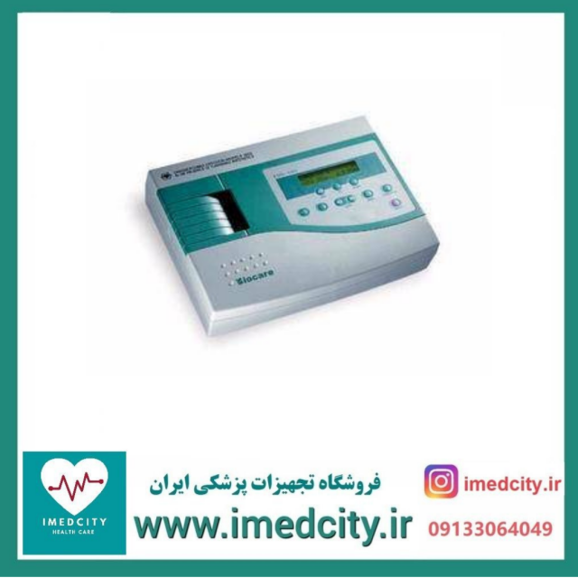 الکتروکاردیوگراف (نوار قلب) تک کاناله BIOCARE مدل ECG-101 + ارسال رایگان