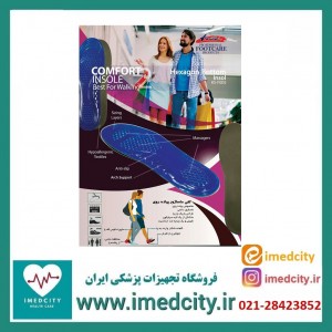 کفی طبی ماساژور پیاده روی سیلیکونی مدل فوت کر کد 116