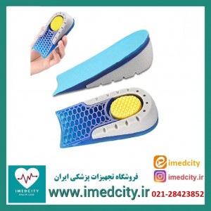 کفی افزایش قد و خارپاشنه ژله ای سه رنگ کد ۱۲۰