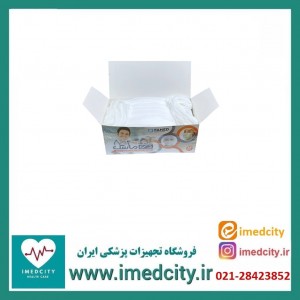 ماسک سه لایه پزشکی پاوان طب بسته ۵۰ عددی