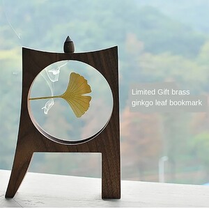 جای عود رومیزی با چوب گردوی سیاه درجه یک