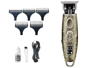 کیت اصلاح موی سر و صورت شارژی کیمی Kemei Cordless Man Barber Electric Hair Clipper KM-3298