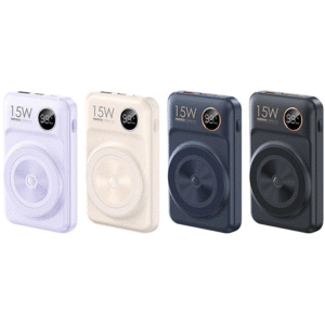 پاوربانک 10000 وایرلس 15 وات، تایپ‌سی، USB و لایتنینگ ریمکس RPP-527