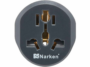 تبدیل ۳ به ۲ نارکن Narken NK-605K2 16A 250V 3 To 2 Adapter