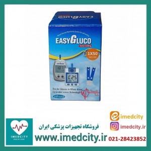 نوار تست قند خون  ایزی گلوکو بسته 50 عددی (دولتی)