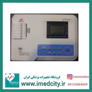 الکتروکاردیوگراف( نوار قلب)  1 کاناله contect