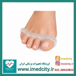 پد فاصله دهنده انگشت پا  اسپنکو ژل مدل پنج حلقه کد 1020