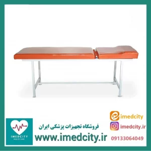 تخت معاینه سر متحرک پزشک‌آرا با فوم مقاوم مدل پایا Paya-MP