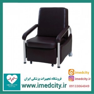 صندلی همراه بیمار پزشک‌آرا مدل مبلی با طراحی ارگونومیک و راحت