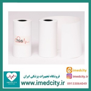 کاغذ سفید نوار قلب رولی سایز 11 سانتی‌متر TGS