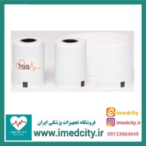 کاغذ نوار قلب رولی ۶ سانتی‌متر مارکردار TGS مناسب دستگاه‌های داوینسا