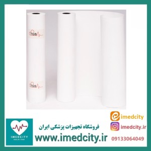 کاغذ نوار قلب رولی با سایز ۲۱ سانتی‌متر سفید TGS