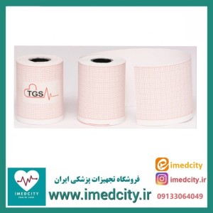 کاغذ نوار قلب رولی TGS شطرنجی 57 میلی متر