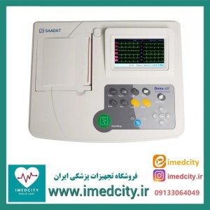 دستگاه الکتروکاردیوگراف پویندگان راه سعادت مدل دنا ۶۵۰ با صفحه نمایش 5 اینچ رنگی