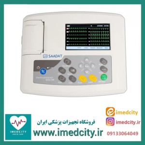 دستگاه الکتروکاردیوگراف پویندگان راه سعادت مدل دنا ۳۵۰ صفحه نمایش 5 اینچ