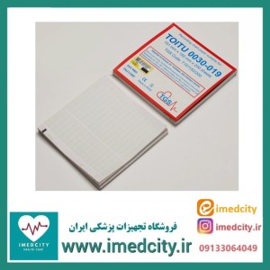 کاغذ نوار قلب کتابی TGS توییتو شطرنجی ۱۵۱×۱۵۰ میلی‌متر