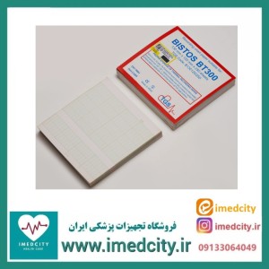 کاغذ نوار قلب کتابی TGS بیستوس شطرنجی ابعاد ۱۳۰×۱۲۰ میلی‌متر