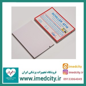 کاغذ نوار قلب کتابی TGS شیلر با ابعاد ۲۱۰×۱۴۰ میلی‌متر