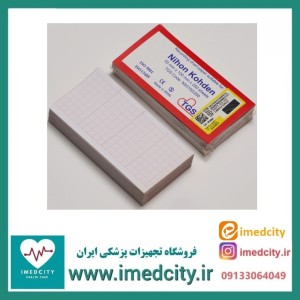 کاغذ نوار قلب کتابی TGS نیهون کوهدن با ابعاد ۵۰×۱۰۰ میلی‌متر