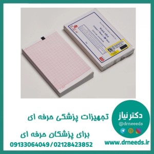 کاغذ نوار قلب کتابی TGS ولش آلن با ابعاد ۱۱۴×۷۰ میلی‌متر