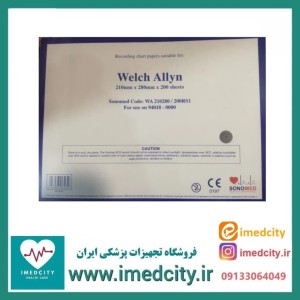 کاغذ نوار قلب کتابی TGS ولچ آلین با سایز 210×280 میلی‌متر