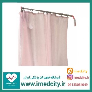 پاراوان تلسکوپی دیواری پزشک آرا با فریم فلزی سبک‌ وزن