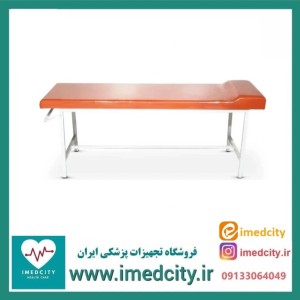 تخت معاینه پایه ثابت پزشک آرا با طراحی ساده و مستحکم مدل PAYA-BASE
