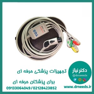 کابل ECG الکتروشوک TGS سه لید سازگار با Zoll