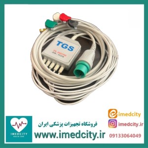 کابل ECG مانیتور علائم حیاتی TGS پنج لید