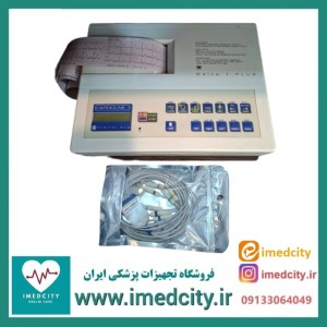 دستگاه نوار قلب الکتروکاردیوگراف CARDIOLINE سه کاناله مدل Delta 1 PLUS
