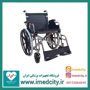 ویلچر ارتوپدی جی تی اس مدل 901B55 دارای قابلیت تنظیم ارتفاع