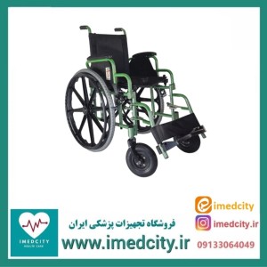 ویلچر ارتوپدی مدل 901XS رنگی با قابلیت تنظیم ارتفاع