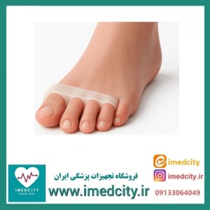 جداکننده چهارحلقه انگشتان اسپنکوژل کد ۱۰۱۹