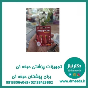باتری نیم قلمی کارتی سوپر آلکالاین پاور فلش POWER FLASH