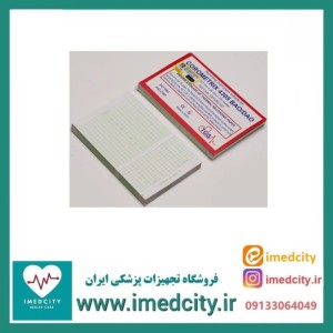 کاغذ فتال مانیتورینگ TGS آنالوژیک کتابی BAO با ابعاد 152 × 90 میلی‌متر قرمز