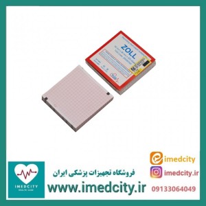 کاغذ الکتروشوک Zoll کتابی خارجی TGS با ابعاد 90 × 90 میلی‌متر