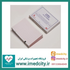 کاغذ الکتروشوک TGS حرارتی کورپالس ۷×۱۰ سانتی‌متر Z-Fold