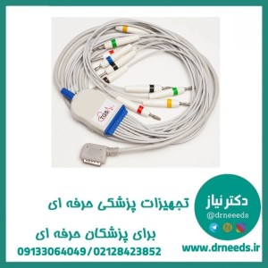 کابل ۱۰ لید TGS کنز با کانکتور مقاوم و انتقال دقیق سیگنال قلب