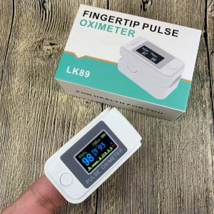 پالس اکسیمتر (LK89 جدید) Fingertip Pulseoximeter با باتری
