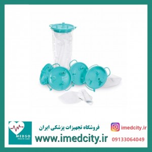 کیسه ساکشن یکبار مصرف همراه با پودر جاذب حجم 3 لیتر