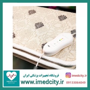 تشک برقی گرمه سایز 120*75 مجهز به سیستم تایمر و دیمر هوشمند با یک سال گارانتی اصلی