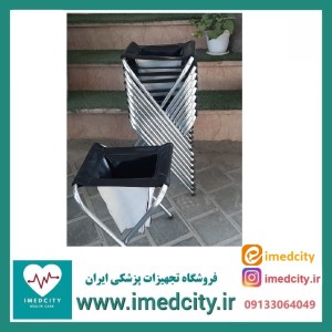 توالت فرنگی سفری برزنتی تاشو قیف دار