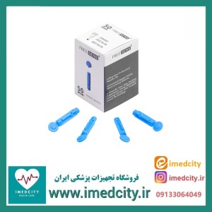 سوزن تست قندخون فری سنس 50 عدد Free sens sterile lancets